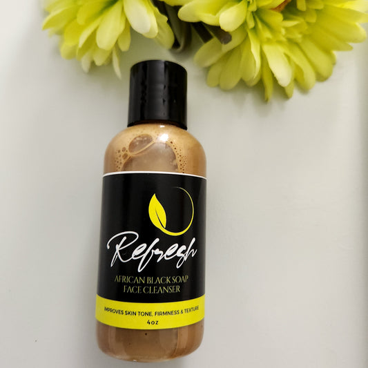 Refresh - African Black Soap Face Cleanser